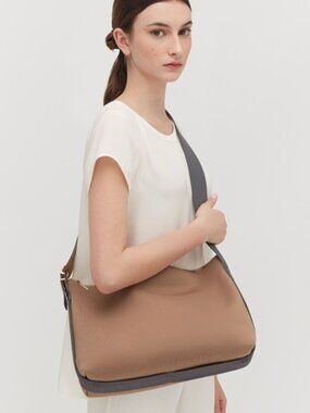 Cuyana Recycled Sling Bag | Taupe